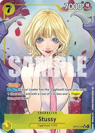 Stussy (Alternate Art) (OP13-110) - Super Rare