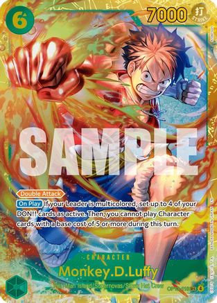 Monkey.D.Luffy (118) (OP13-118) - Secret Rare