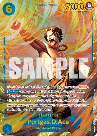 Portgas.D.Ace (119) (OP13-119) - Secret Rare