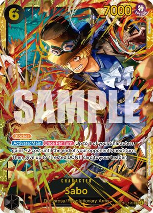 Sabo (120) (OP13-120) - Secret Rare