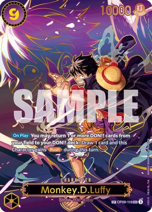 Monkey.D.Luffy - OP09-119 (SP) (OP09-119) - Secret Rare