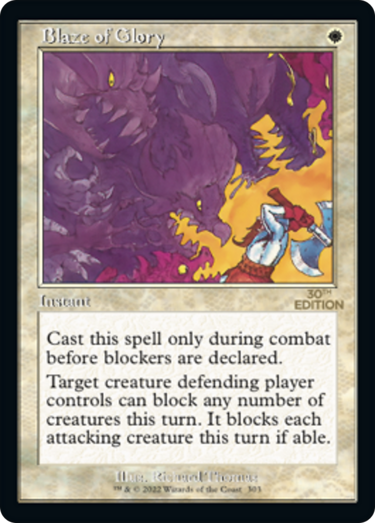 Blaze of Glory (Rétro) [Édition 30e anniversaire] 