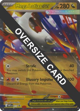 Mega Latias ex 011  - Holofoil - Promo