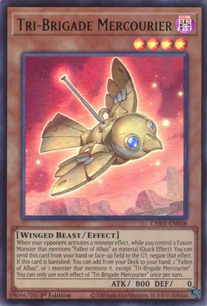 Tri-Brigade Mercourier (CH01-EN008) - Ultra Rare
