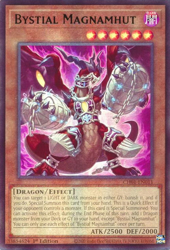 Bystial Magnamhut (CH01-EN011) - Ultra Rare