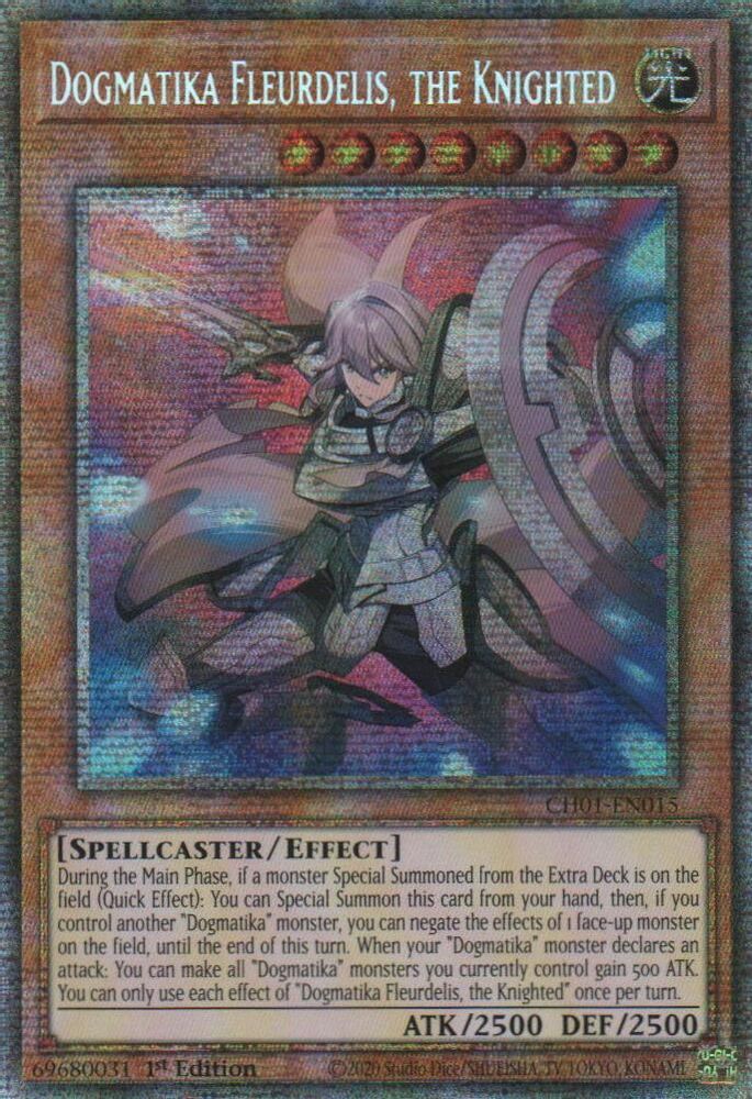 Dogmatika Fleurdelis, the Knighted (Starlight Rare) (CH01-EN015) - Starlight Rare
