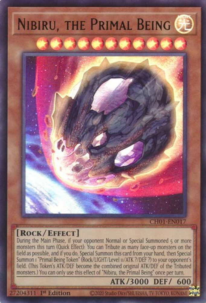 Nibiru, the Primal Being (CH01-EN017) - Ultra Rare