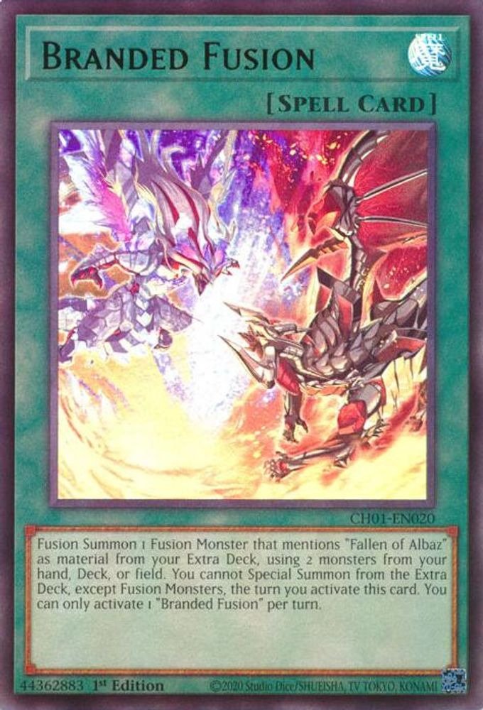 Branded Fusion (CH01-EN020) - Ultra Rare