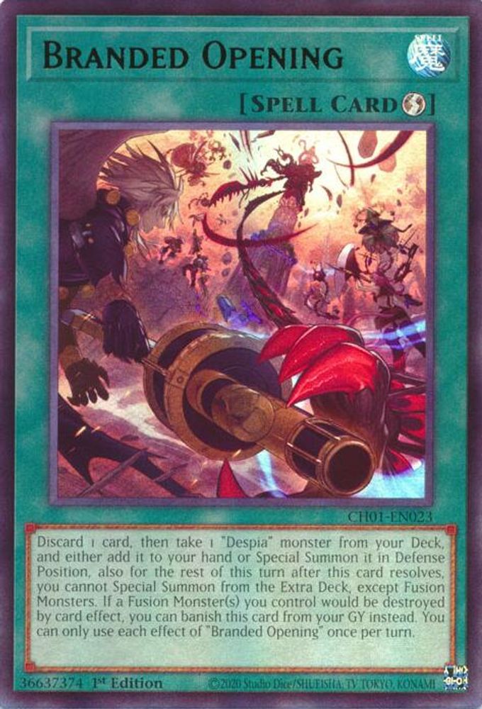 Branded Opening (CH01-EN023) - Ultra Rare