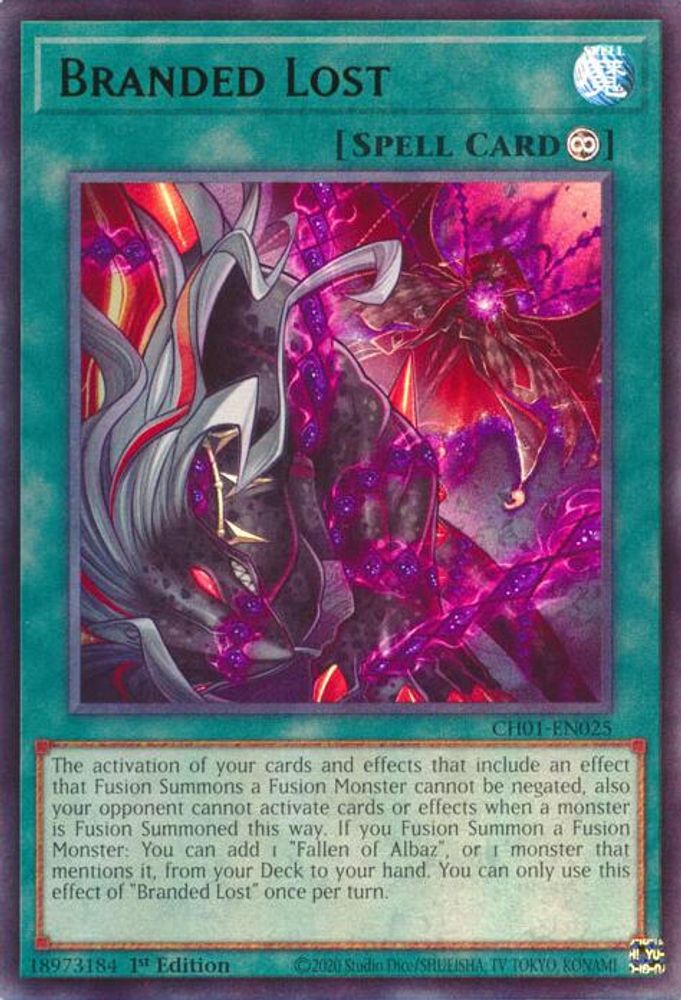 Branded Lost (CH01-EN025) - Ultra Rare