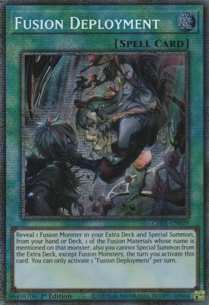 Fusion Deployment (Starlight Rare) (CH01-EN029) - Starlight Rare