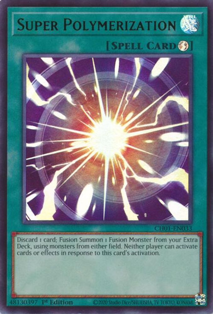 Super Polymerization (CH01-EN033) - Ultra Rare