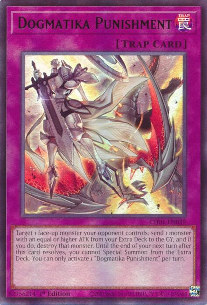 Dogmatika Punishment (CH01-EN039) - Ultra Rare