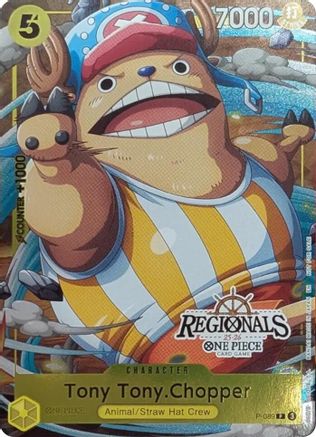 Tony Tony.Chopper (CS 25-26 Regionals Textured Chase Promo) (P-089) - Promo