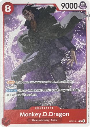 Monkey.D.Dragon - OP07-015 (OP07-015) - Super Rare
