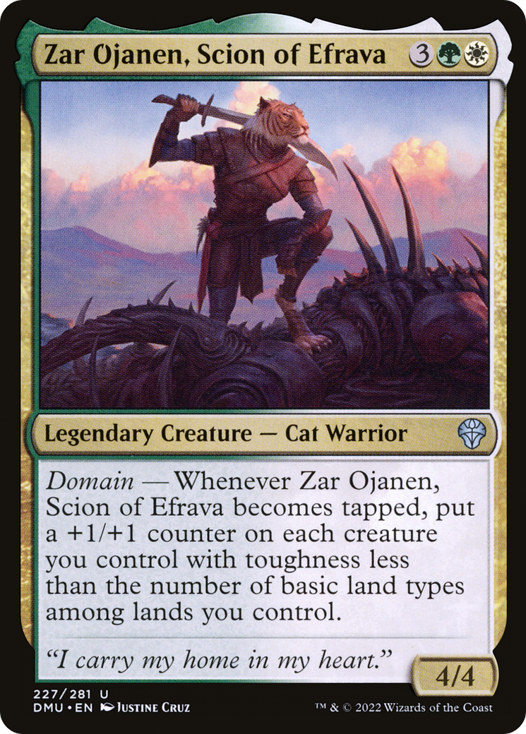Zar Ojanen, descendant d'Efrava [Dominaria United] 