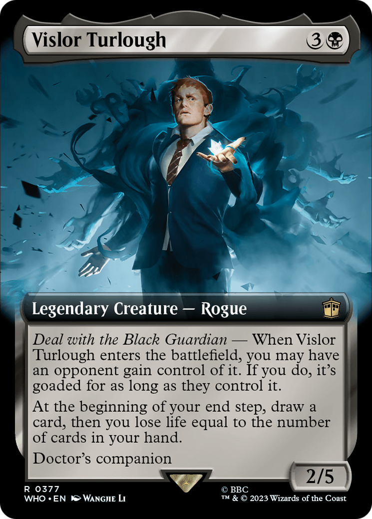 Vislor Turlough (WHO-377) - Doctor Who: (Extended Art)