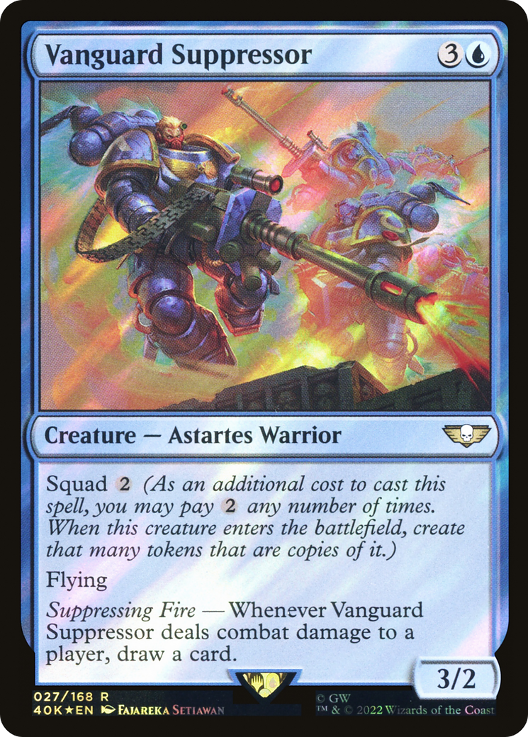 Suppresseur d'avant-garde (surtension Foil) [Warhammer 40,000] 