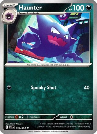 Haunter 055/094  - Reverse Holofoil - Uncommon