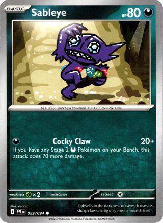 Sableye 059  - Common