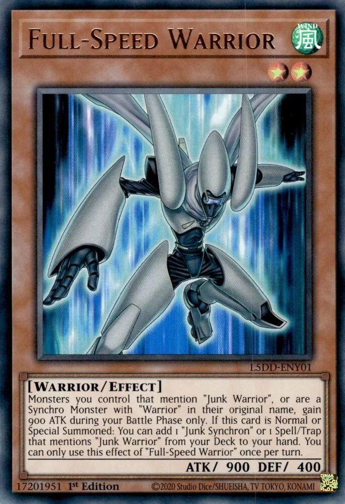 Full-Speed Warrior (L5DD-ENY01) - Ultra Rare