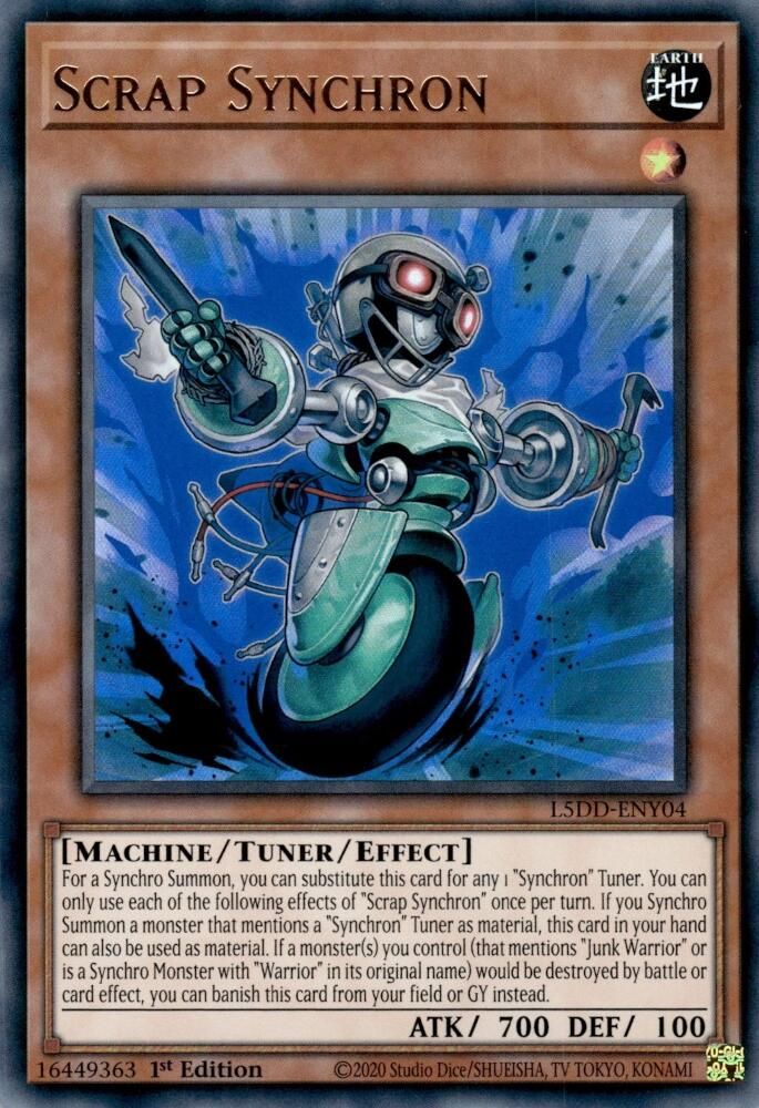 Scrap Synchron (L5DD-ENY04) - Ultra Rare