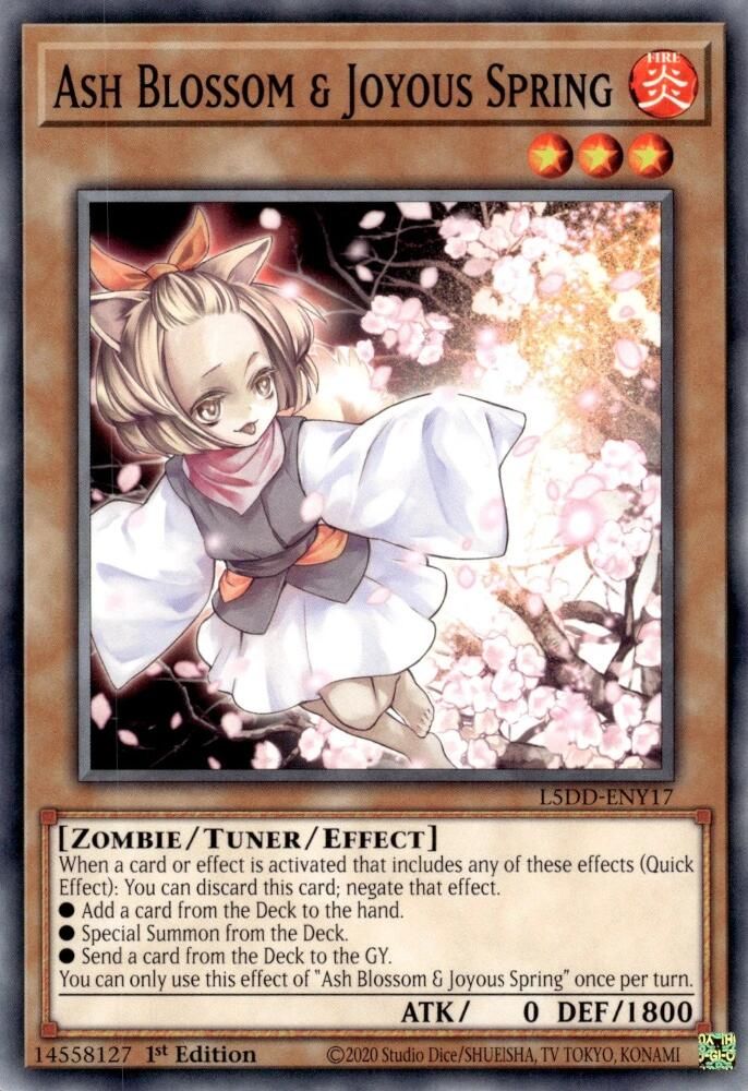 Ash Blossom & Joyous Spring (L5DD-ENY17) (L5DD-ENY17) - Common