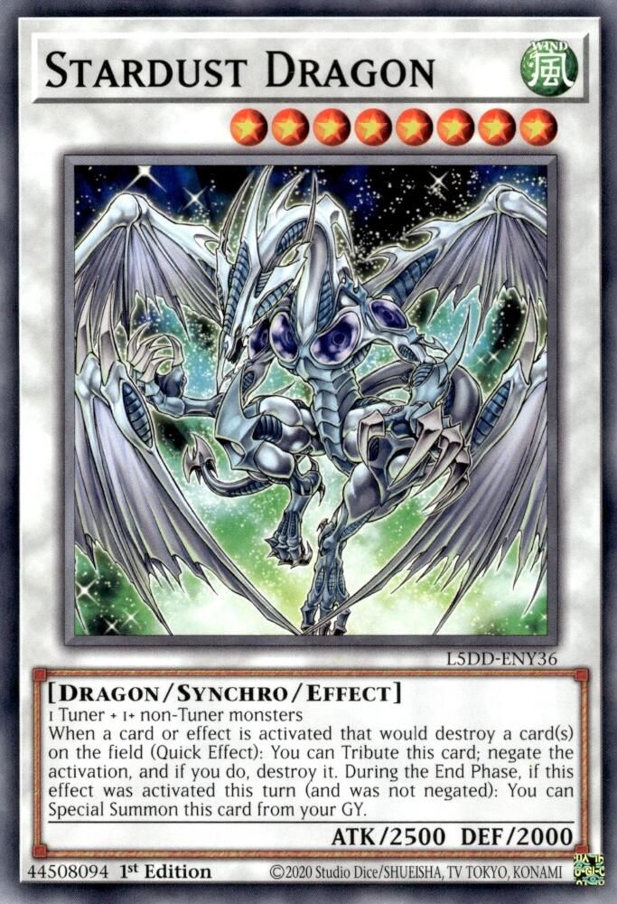Stardust Dragon (L5DD-ENY36) (L5DD-ENY36) - Common
