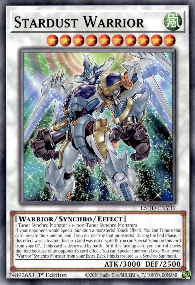 Stardust Warrior (L5DD-ENY39) - Common