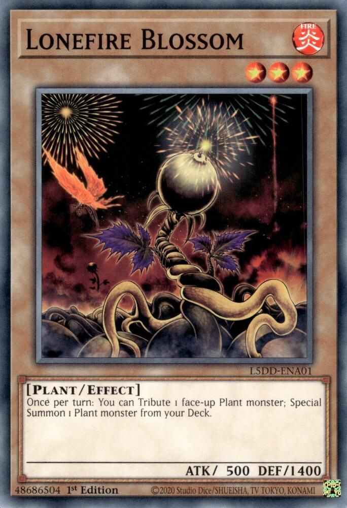 Lonefire Blossom (L5DD-ENA01) - Common