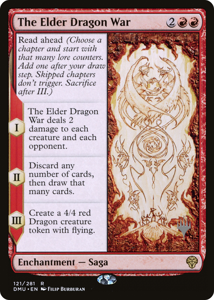The Elder Dragon War (Pack promotionnel) [Dominaria United Promos] 