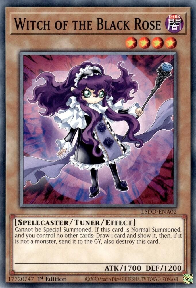 Witch of the Black Rose (L5DD-ENA02) - Common