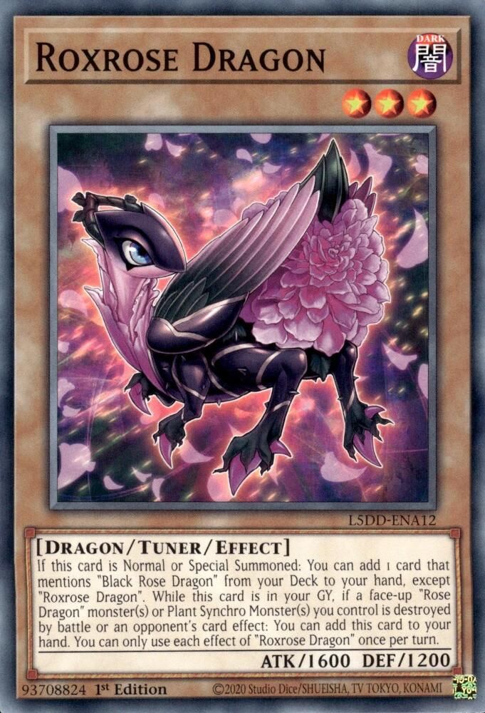 Roxrose Dragon (L5DD-ENA12) - Common