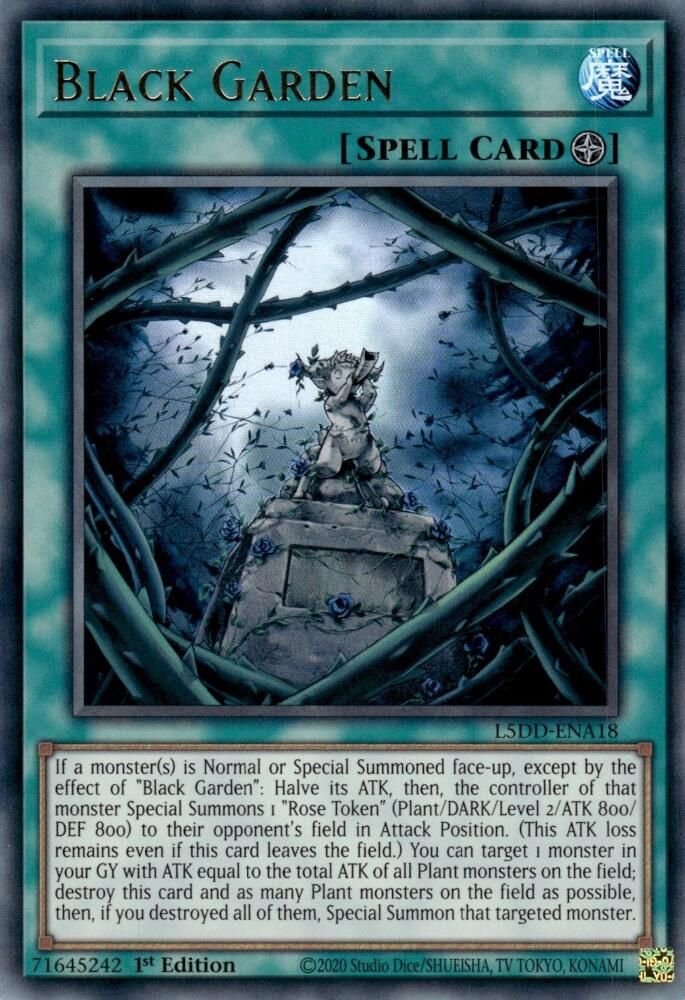 Black Garden (Ultra Rare) (L5DD-ENA18) - Ultra Rare