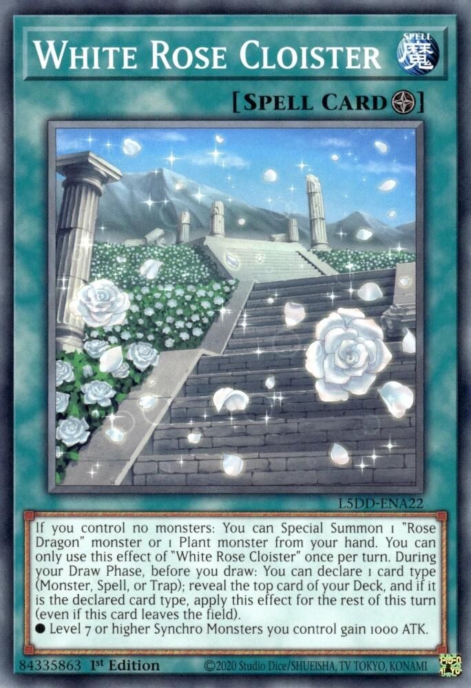 White Rose Cloister (L5DD-ENA22) - Common