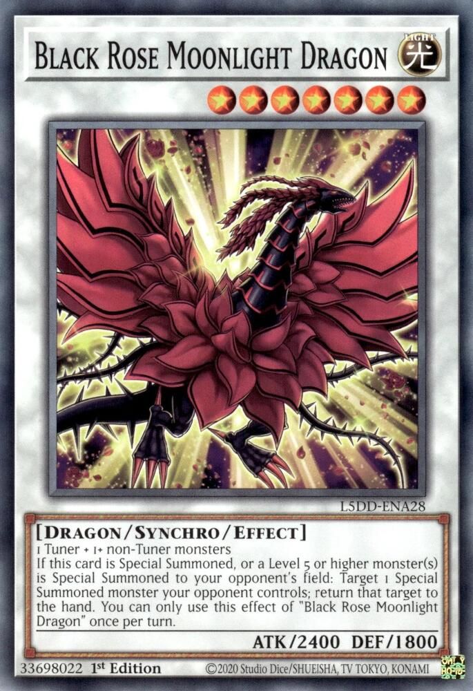 Black Rose Moonlight Dragon (L5DD-ENA28) - Common