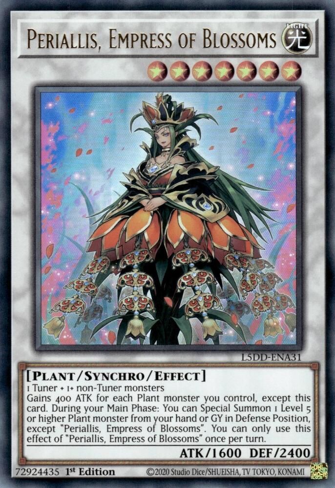 Periallis, Empress of Blossoms (L5DD-ENA31) - Ultra Rare
