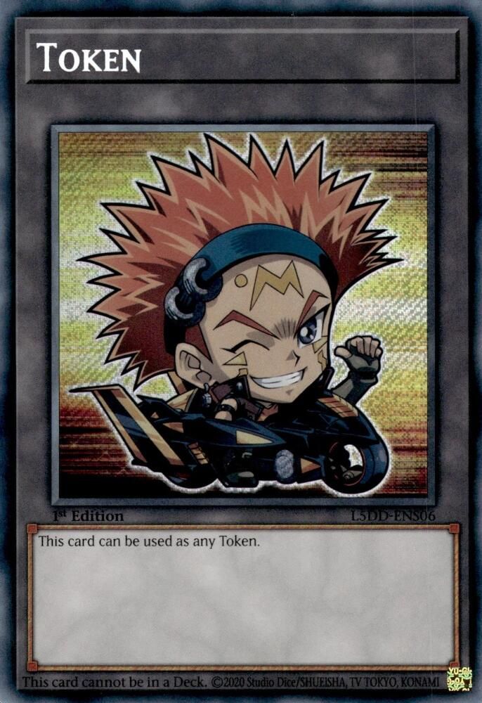 Token (Crow) (L5DD-ENS06) - Secret Rare