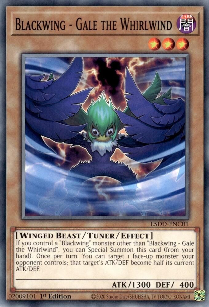 Blackwing - Gale the Whirlwind (L5DD-ENC01) - Common