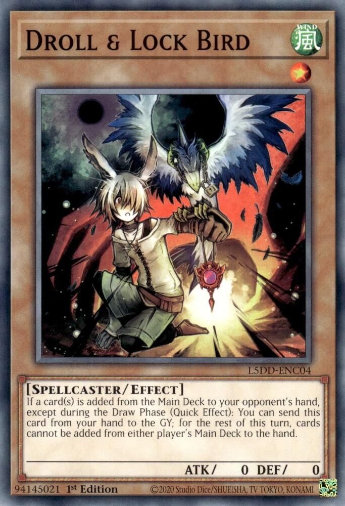Droll & Lock Bird (L5DD-ENC04) - Common