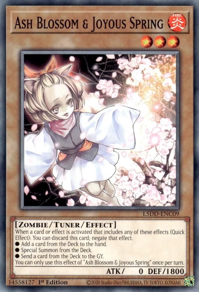 Ash Blossom & Joyous Spring (L5DD-ENC09) (L5DD-ENC09) - Common