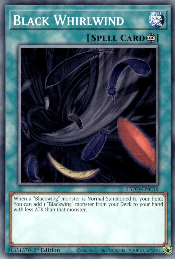 Black Whirlwind (L5DD-ENC19) - Common