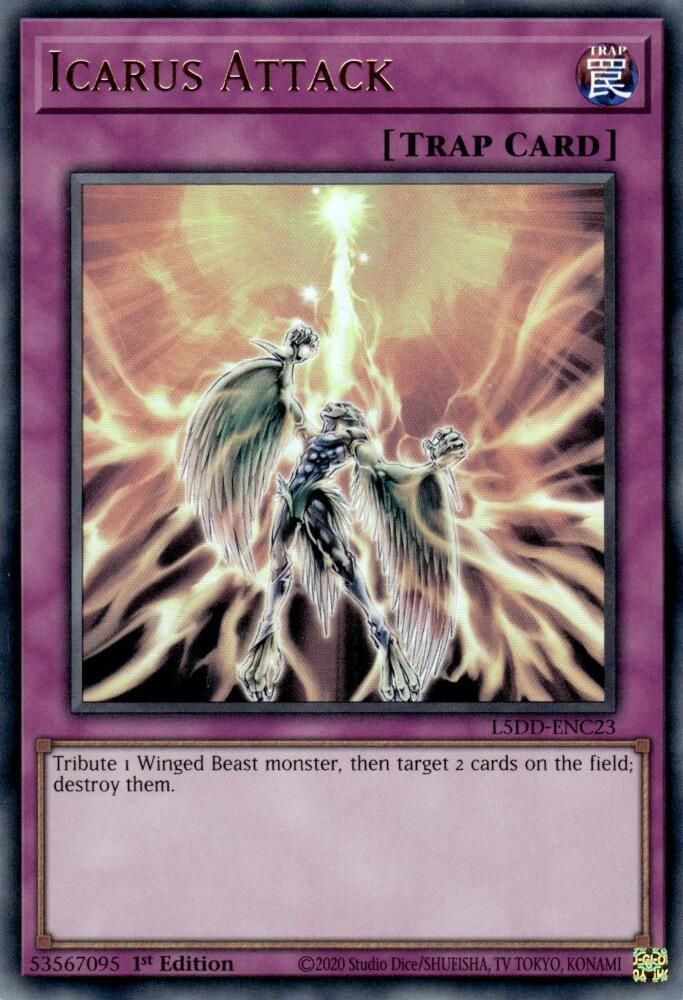 Icarus Attack (L5DD-ENC23) - Ultra Rare