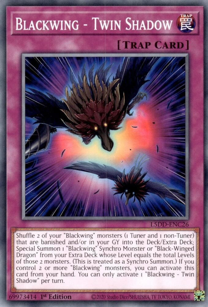 Blackwing - Twin Shadow (L5DD-ENC26) - Common