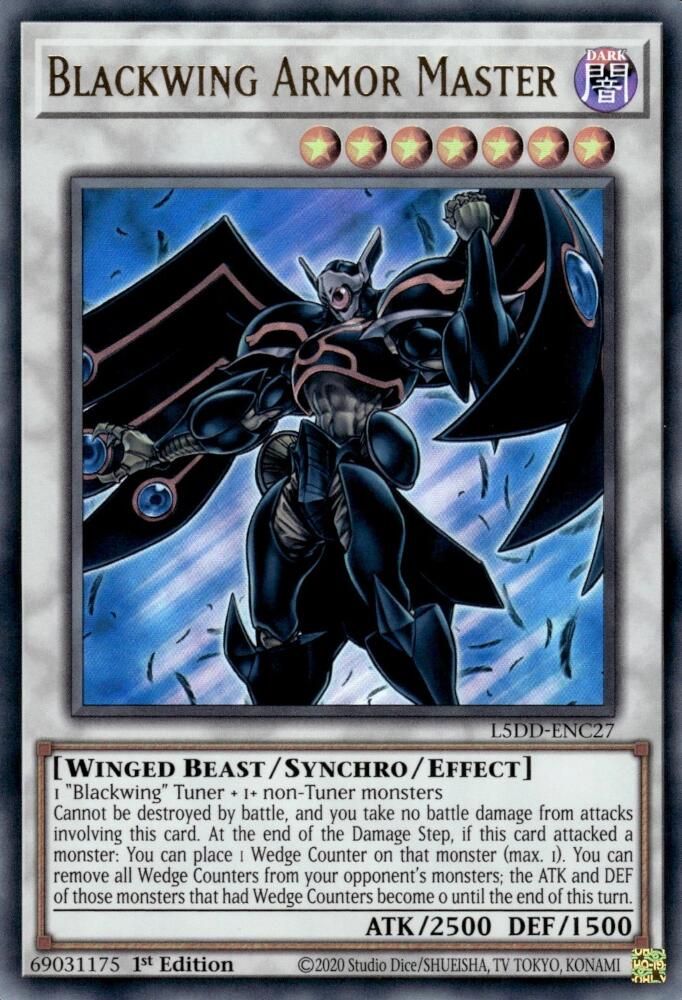 Blackwing Armor Master (L5DD-ENC27) - Ultra Rare