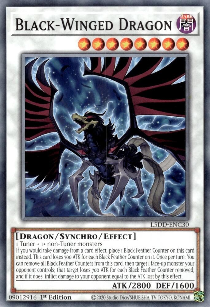 Black-Winged Dragon (L5DD-ENC30) (L5DD-ENC30) - Common
