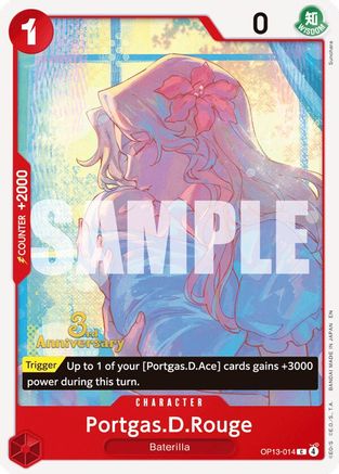 Portgas.D.Rouge (OP13-014) - Common
