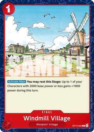 Windmill Village (OP13-022) - Common