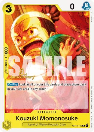 Kouzuki Momonosuke (OP13-105) - Common