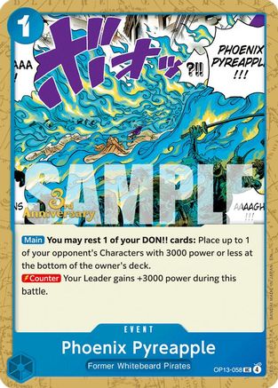 Phoenix Pyreapple (OP13-058) - Uncommon